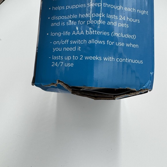 Original Snuggle Puppy Heartbeat Stuffed Toy Dogs Anxiety - Brown - New - Picture 7 of 7